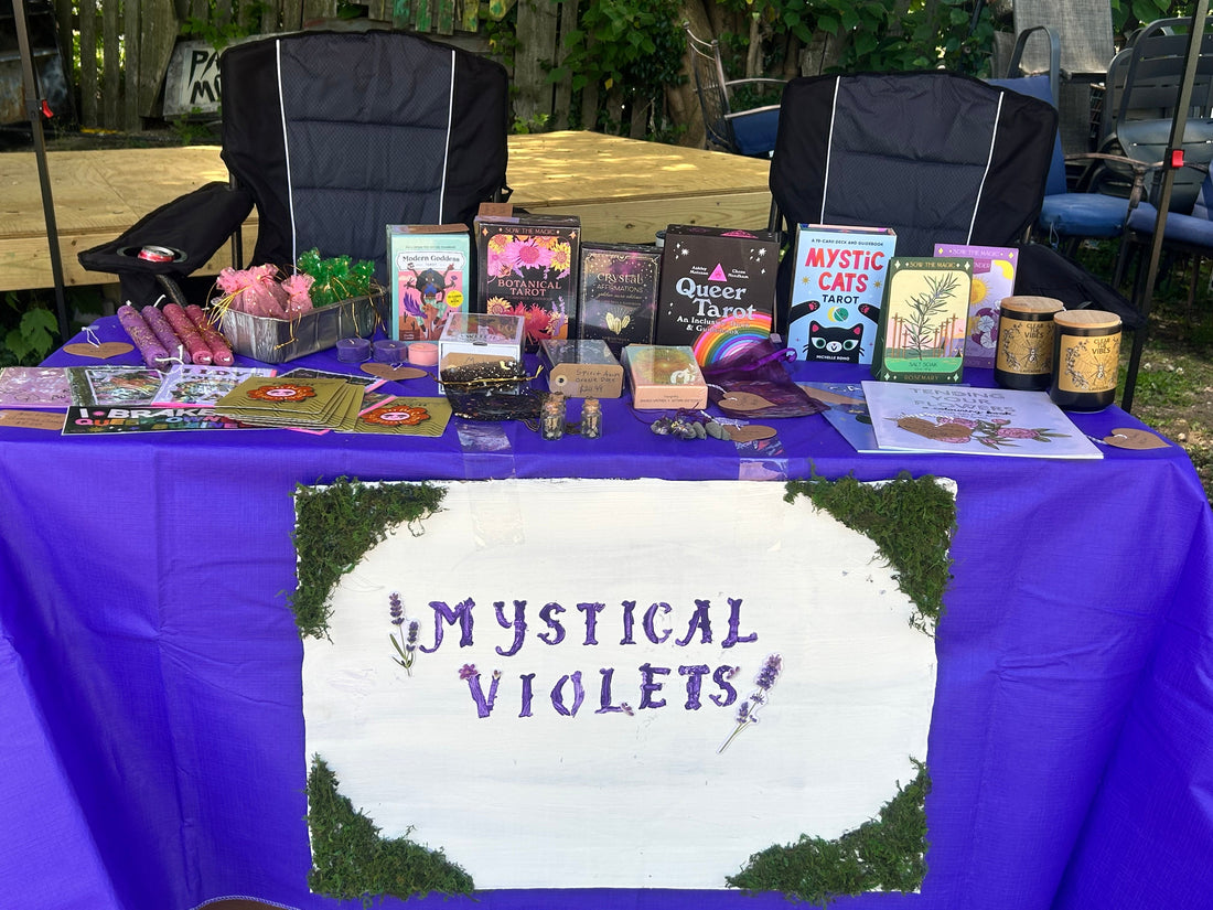 Our First Sales at “The Coven Market