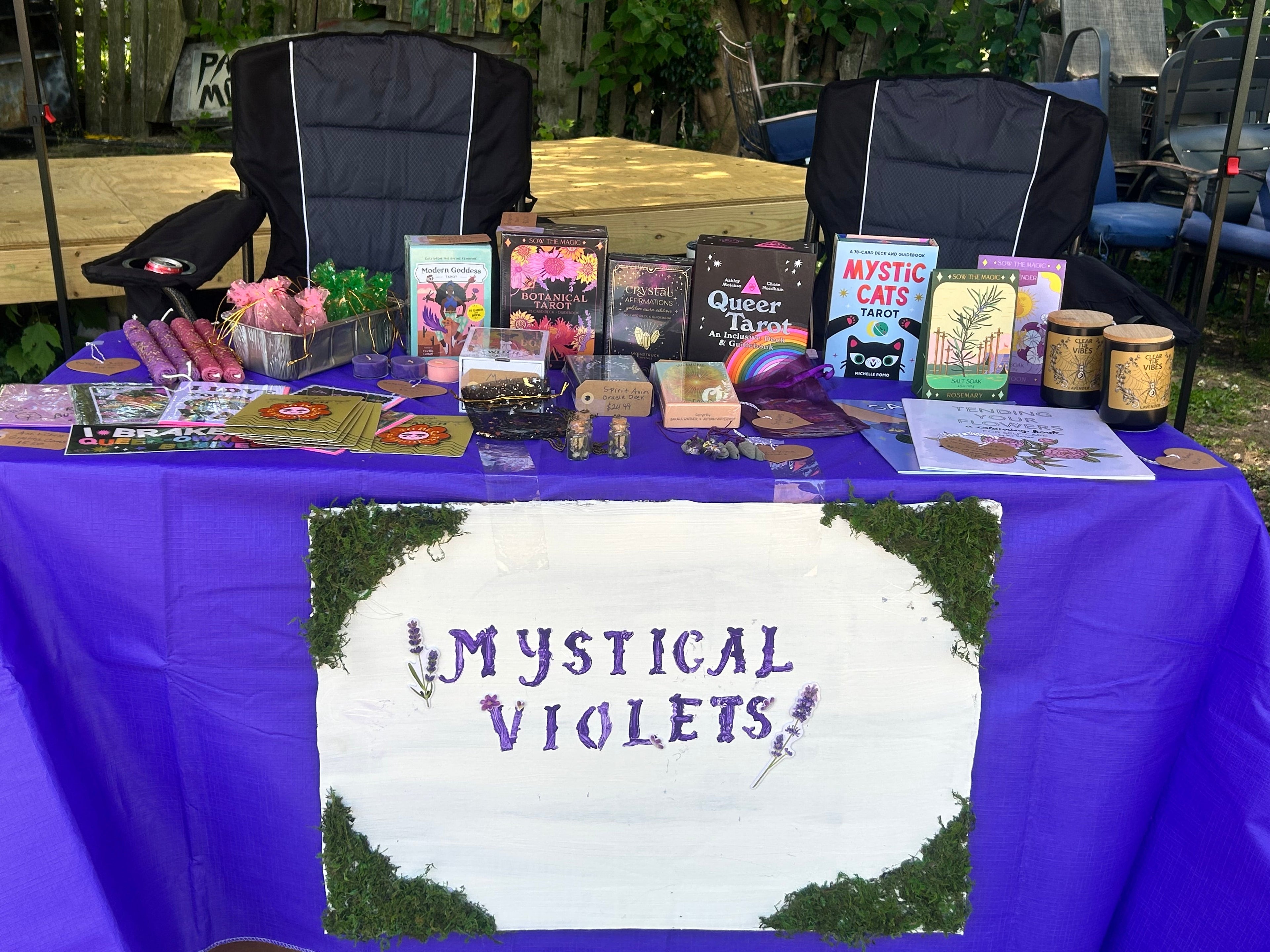 Our First Sales at “The Coven Market