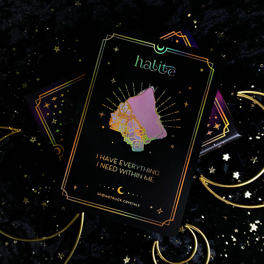 Gold Crystal Affirmations© Golden Aura Edition Card Deck