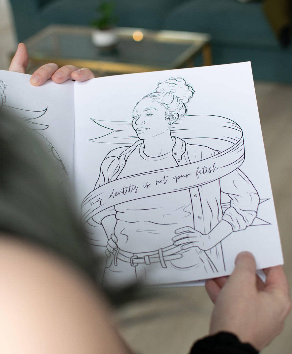 Sapphic Society Coloring Book