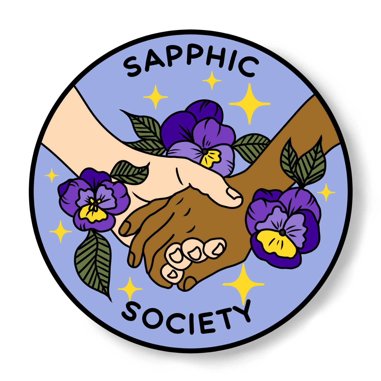 Sapphic Society Sticker