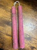 Rolled Beeswax Taper Candle
