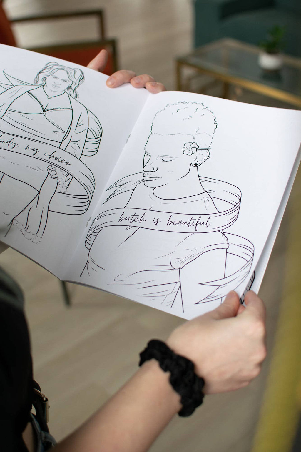 Sapphic Society Coloring Book