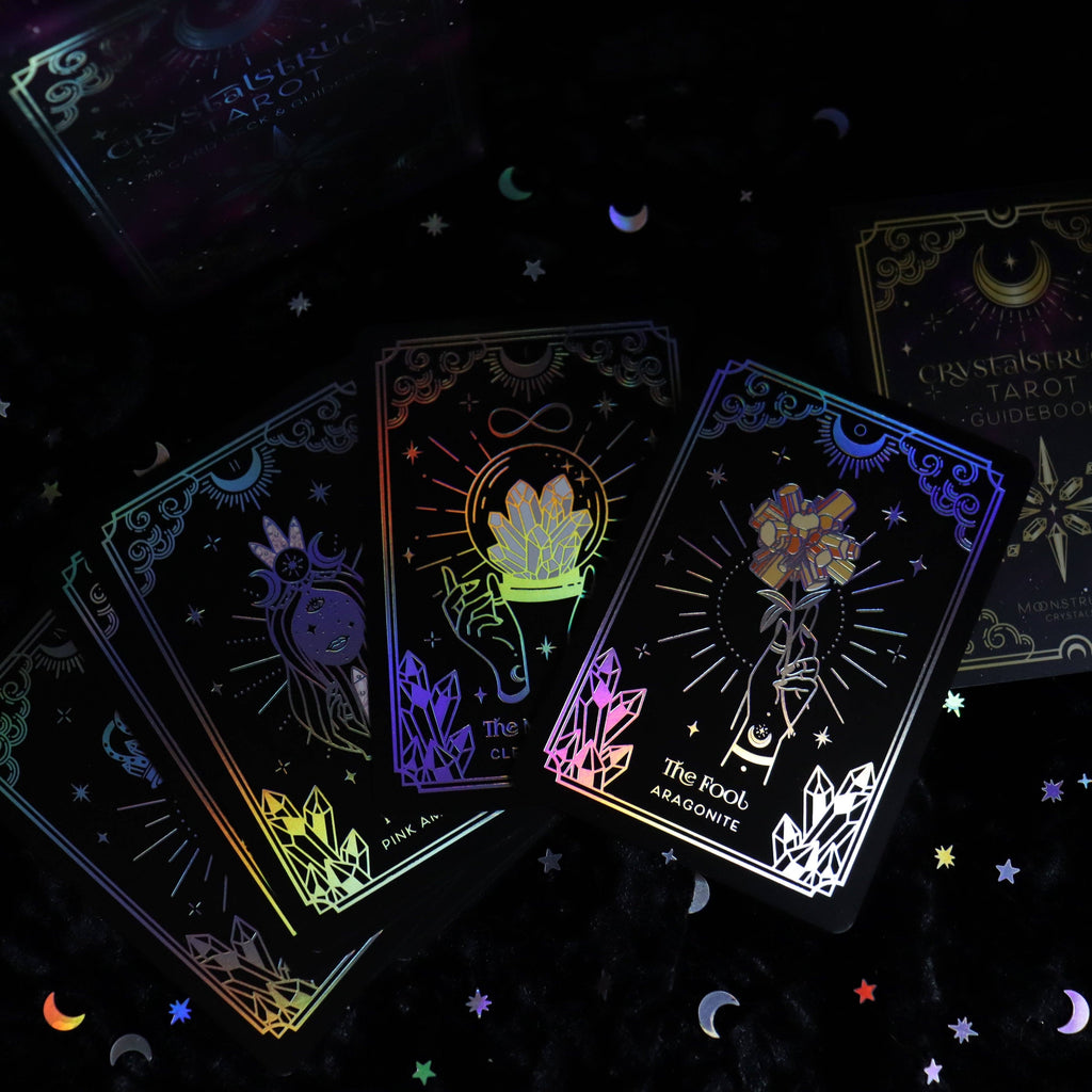 MINI Silver Crystalstruck Tarot© Card Deck (Limited Release)