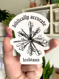 Biblically Accurate Lesbians Sticker