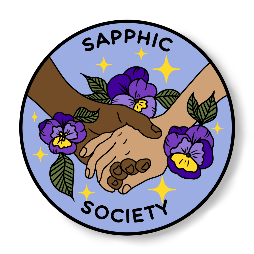 Sapphic Society Sticker