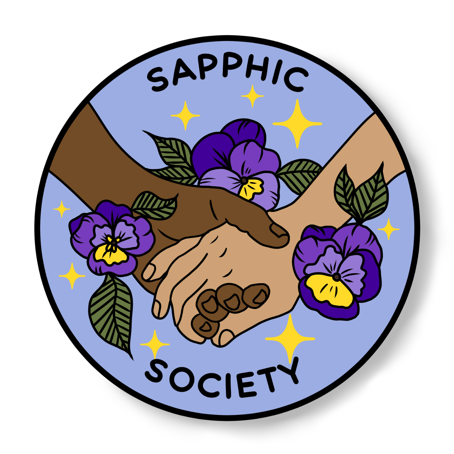 Sapphic Society Sticker