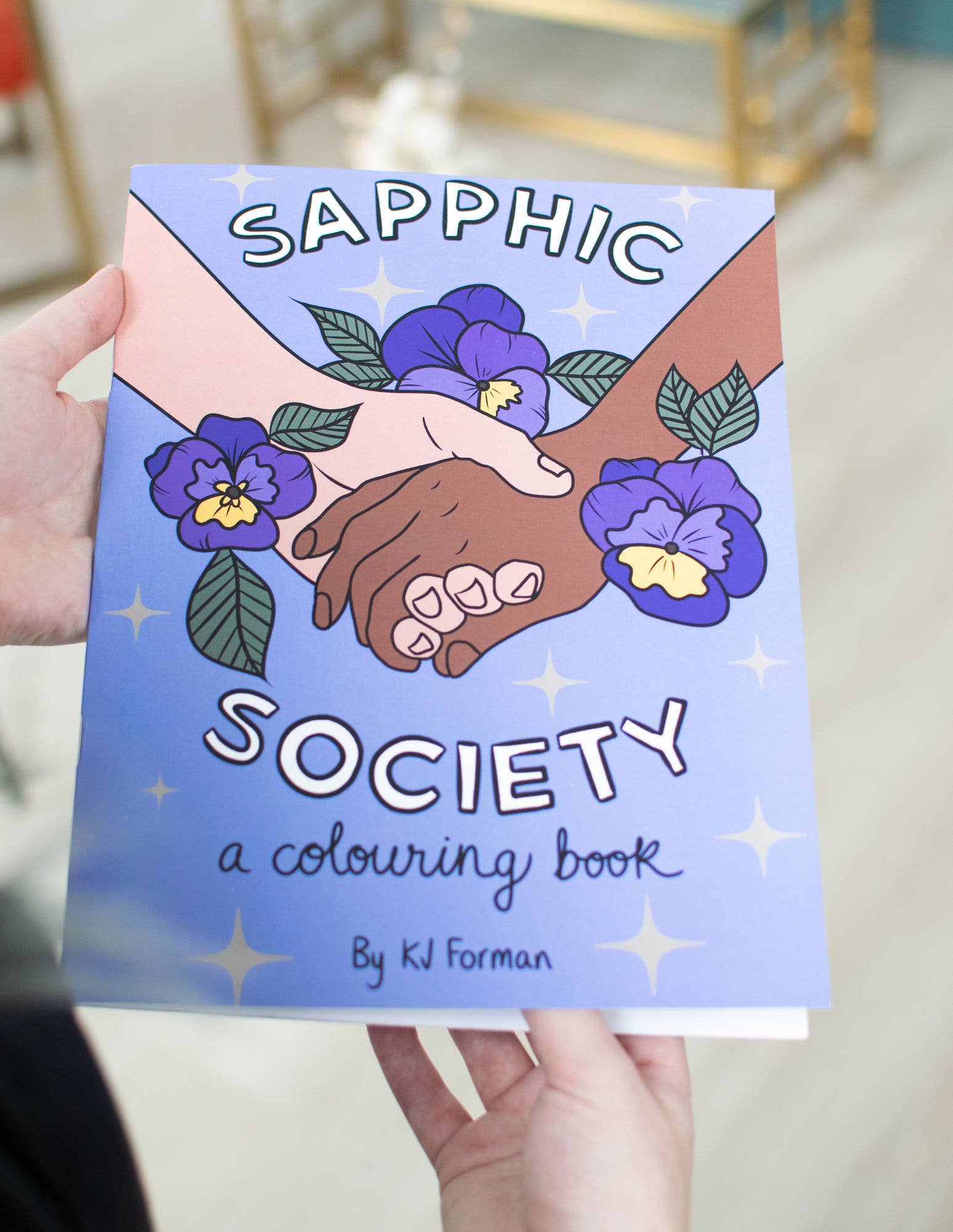 Sapphic Society Coloring Book