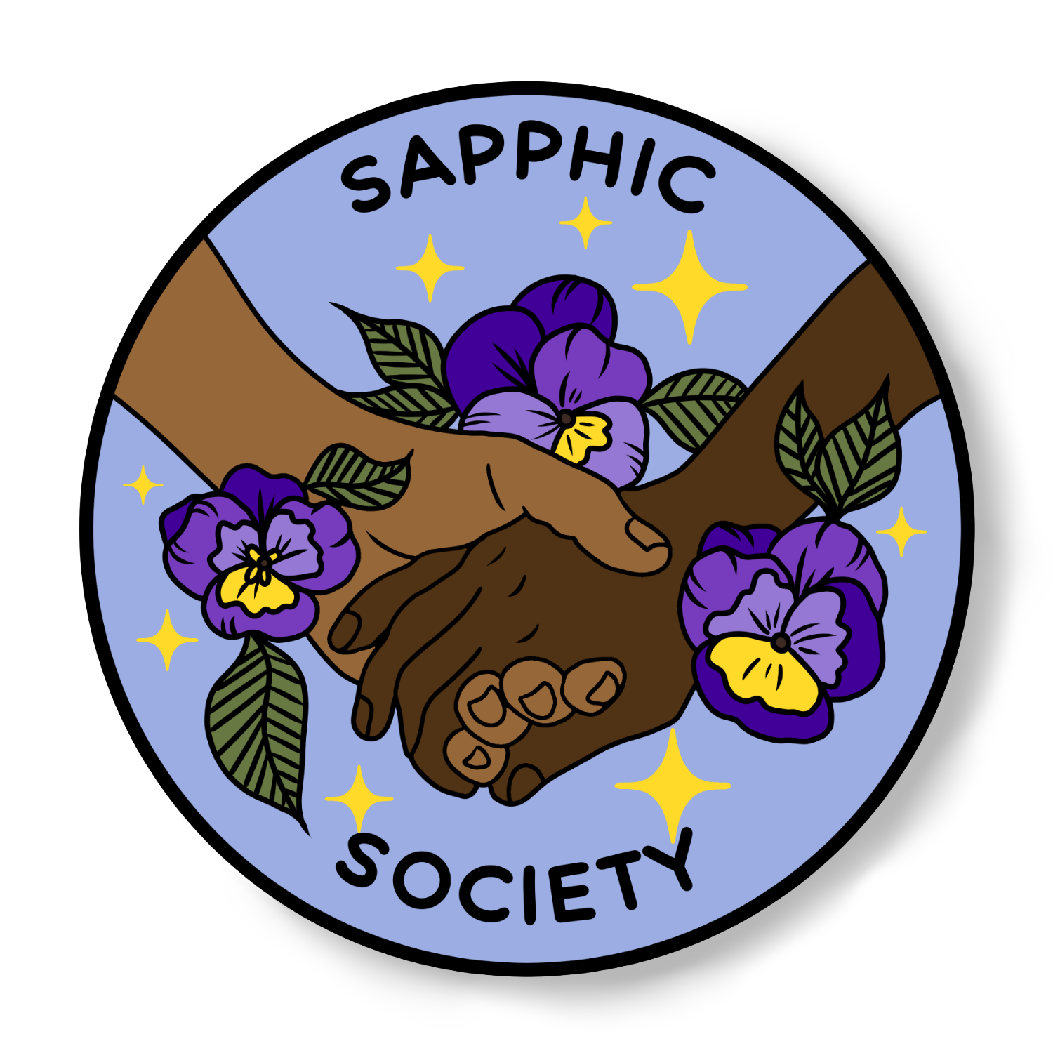 Sapphic Society Sticker