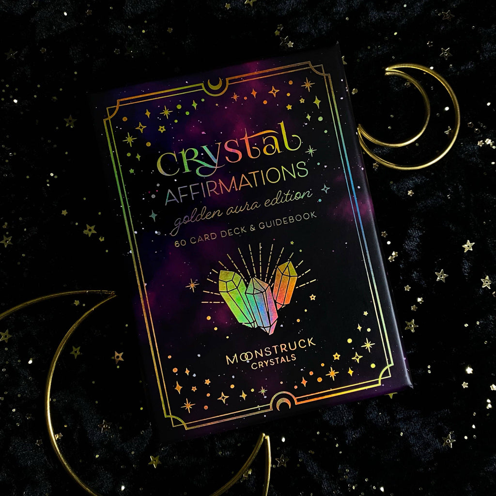 Gold Crystal Affirmations© Golden Aura Edition Card Deck