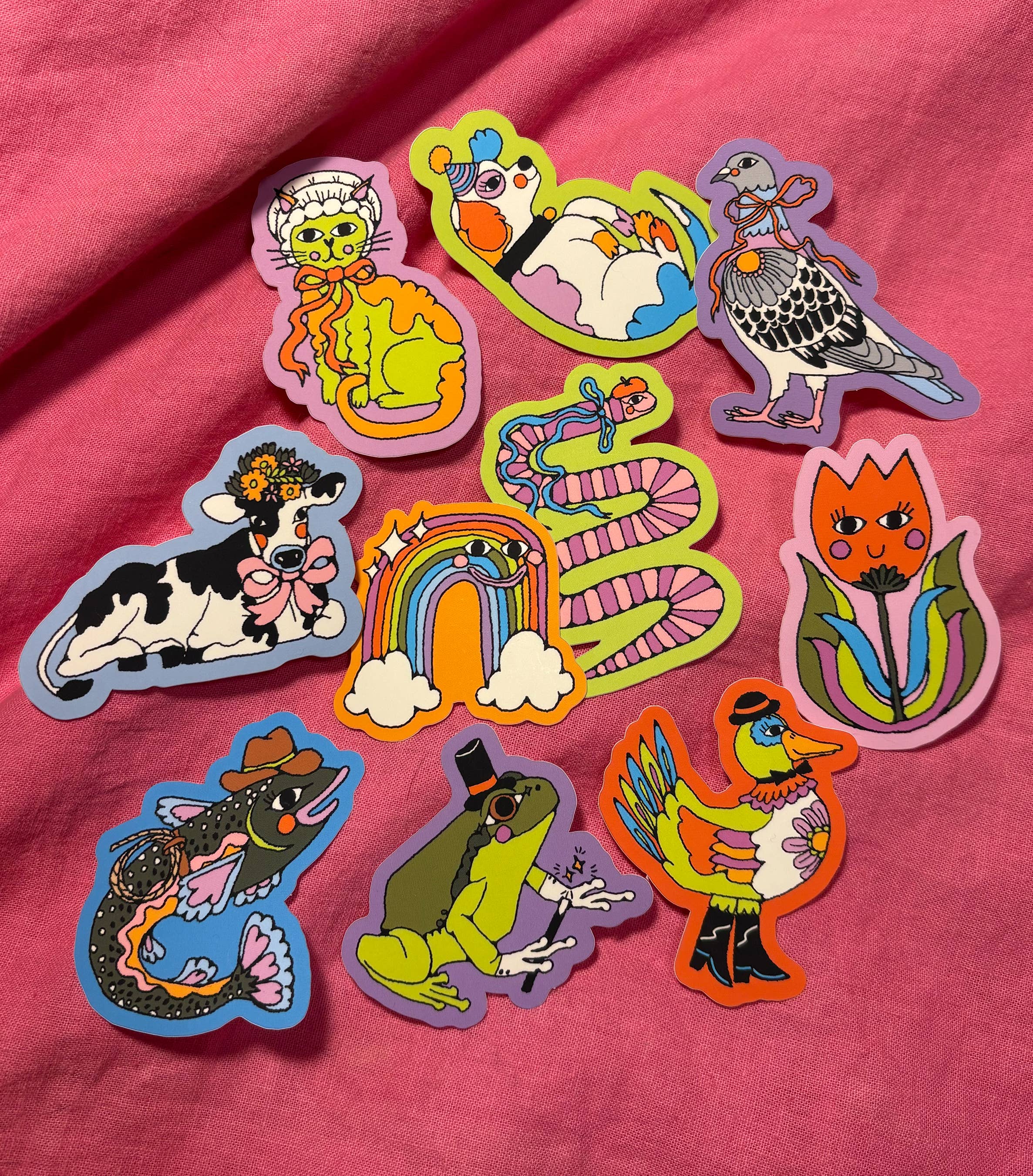 Sticker - Silly Rainbow